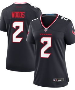 Robert Woods Houston Texans Nike Women's Team Game Jersey -  Navy