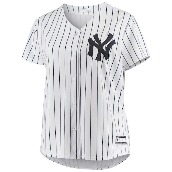 Aaron Judge New York Yankees Women's Plus Size Replica Player Jersey - White - Image 2