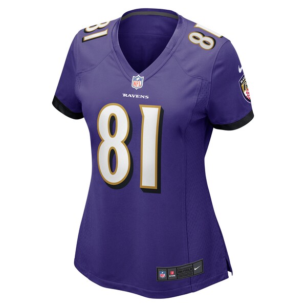 Devontez Walker Baltimore Ravens Nike Women's Game Jersey - Purple - Image 3