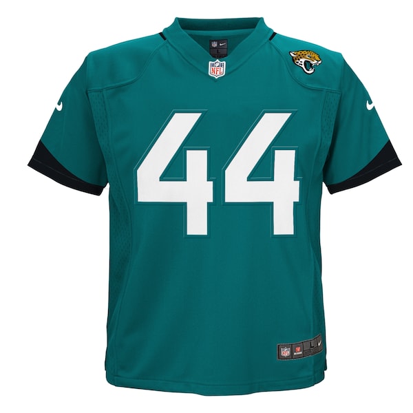 Travon Walker Jacksonville Jaguars Nike Preschool Game Jersey - Teal - Image 3