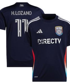 Hirving Lozano San Diego FC adidas Youth 2025 State of Flow Replica Player Jersey - Navy