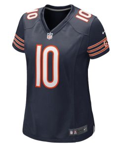 Alternative view of Trace McSorley Chicago Bears Nike Women's Team Game Jersey -  Navy