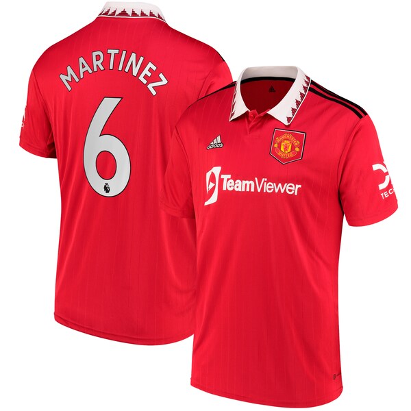 Lisandro Mart¨ªnez Manchester United adidas 2022/23 Home Replica Player Jersey - Red