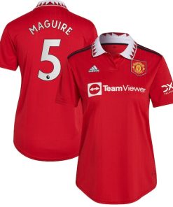 Harry Maguire Manchester United adidas Women's 2022/23 Home Replica Player Jersey - Red