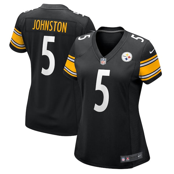 Cameron Johnston Pittsburgh Steelers Nike Women's Game Jersey - Black - Image 2