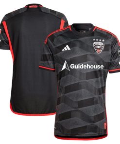 D.C. United adidas 2024 The Icon Kit Authentic Jersey?¨C Black