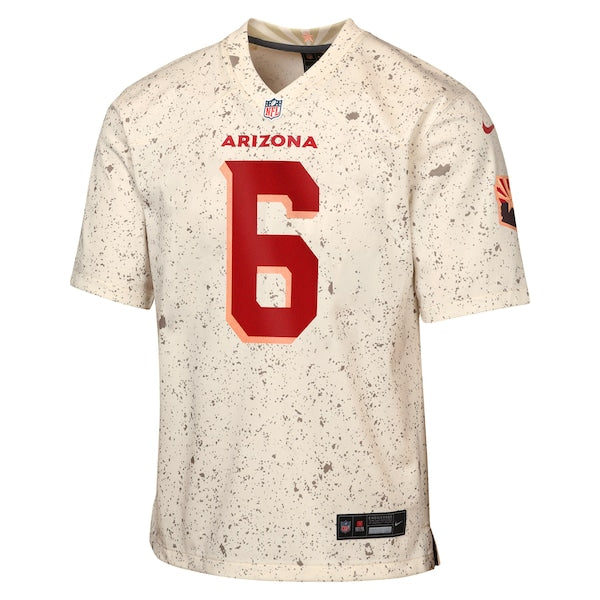 James Conner Arizona Cardinals Nike Youth 2025 Rivalries Collection Game Jersey - Natural - Image 2
