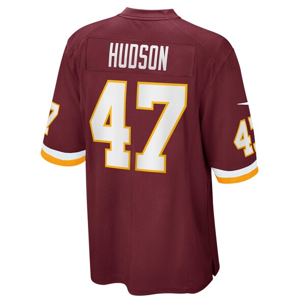 Khaleke Hudson Washington Football Team Nike Game Player Jersey - Burgundy - Image 3