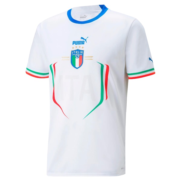 Italy National Team Puma 2022/23 Away Replica Jersey - White - Image 3