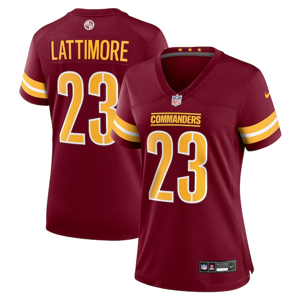 Marshon Lattimore Washington Commanders Nike Women's Game Jersey - Burgundy/White
