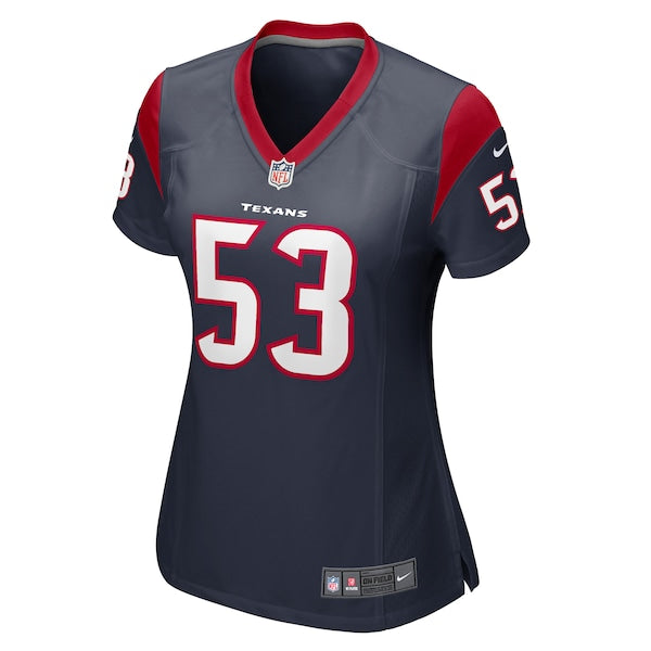 Blake Cashman Houston Texans Nike Women's Game Player Jersey - Navy - Image 2