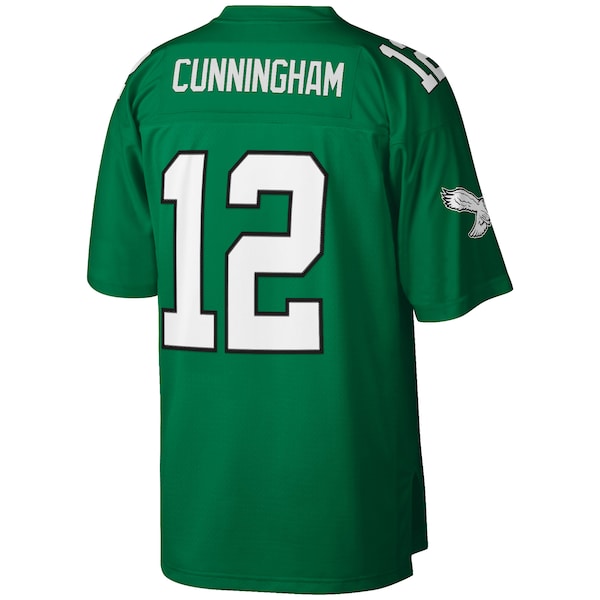 Randall Cunningham Philadelphia Eagles Big & Tall 1990 Retired Player Replica Jersey - Kelly Green - Image 3