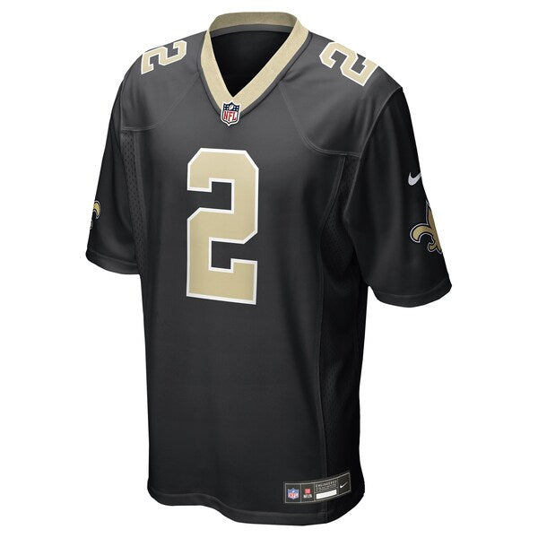 Spencer Rattler New Orleans Saints Nike Team Game Jersey - Black - Image 2