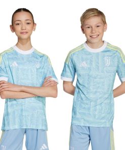 Juventus adidas Youth 2025/26 Away Replica Jersey - Blue