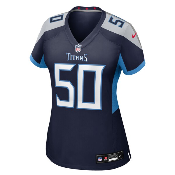 Cody Barton Tennessee Titans Nike Women's Team Game Jersey - Navy - Image 2