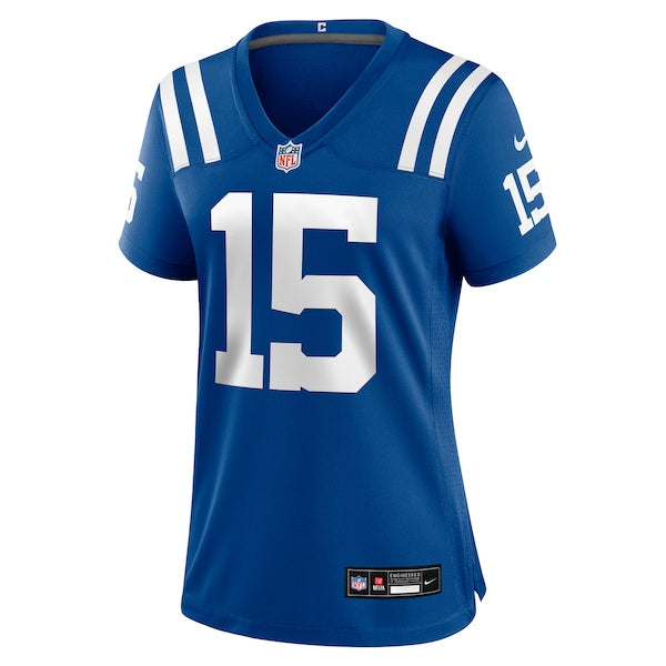 Riley Leonard Indianapolis Colts Nike Women's Team Game Jersey - Royal - Image 2