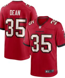 Jamel Dean Tampa Bay Buccaneers Nike Game Jersey - Red/Orange