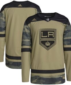 Los Angeles Kings adidas Military Appreciation Team Authentic Practice Jersey - Camo