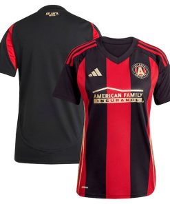 Alternative view of Atlanta United FC adidas Women's 2025 The Connector Replica Jersey - Black