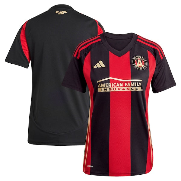 Atlanta United FC adidas Women's 2025 The Connector Replica Jersey - Black - Image 2