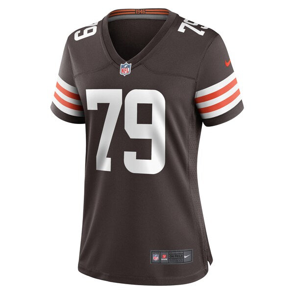 Dawand Jones Cleveland Browns Nike Women's Team Game Jersey - Brown - Image 2