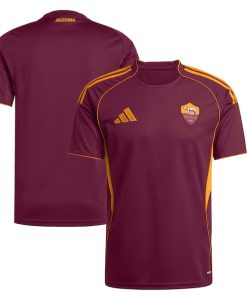 AS Roma adidas 2025/26 Home Replica Jersey - Red/White