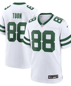 Al Toon New York Jets Nike Legacy Retired Player Game Jersey - White/Green