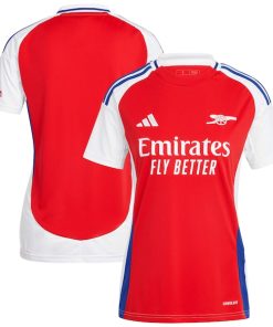 Arsenal adidas Women's 2024/25 Home Replica Jersey?¨C Red