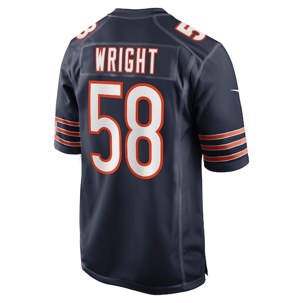 Darnell Wright Chicago Bears Nike 2023 NFL Draft First Round Pick Game Jersey - Navy - Image 3