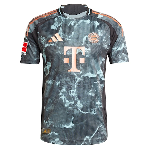 Harry Kane Bayern Munich adidas 2024/25 Away Authentic Player Jersey - Black - Image 3