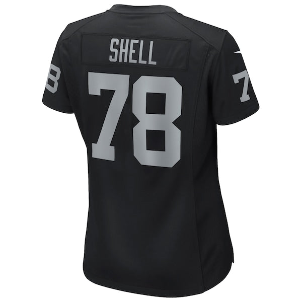 Art Shell Las Vegas Raiders Nike Women's Game Retired Player Jersey - Black - Image 3