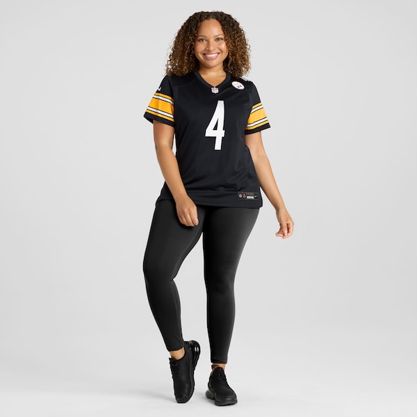 Kyle Allen Pittsburgh Steelers Nike Women's Game Jersey - Black - Image 10