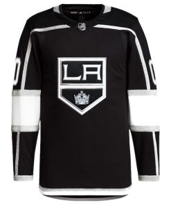 Alternative view of Los Angeles Kings adidas  Home  Primegreen Authentic Custom Jersey - Black