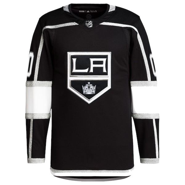 Los Angeles Kings adidas Home Primegreen Authentic Custom Jersey - Black - Image 2