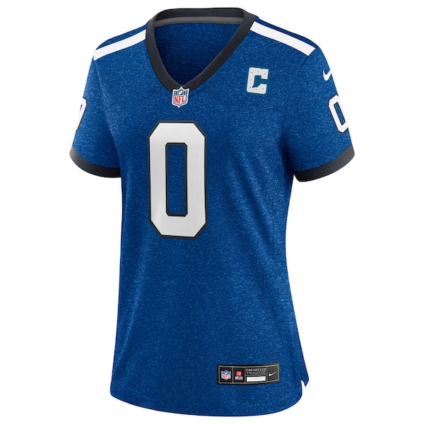 Camryn Bynum Indianapolis Colts Nike Women's Alternate 2 Indiana Nights Game Jersey - Heather Royal - Image 2