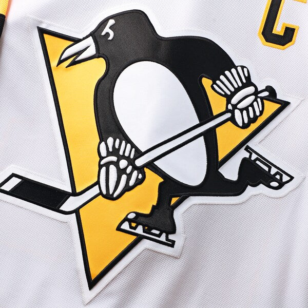 Sidney Crosby Pittsburgh Penguins Away Premium Jersey - White/Black - Image 5