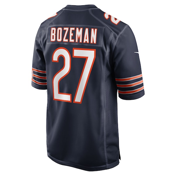 Swayze Bozeman Chicago Bears Nike Team Game Jersey - Navy - Image 3