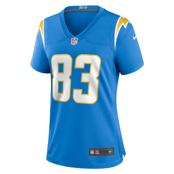 Nick Vannett Los Angeles Chargers Nike Women's Team Game Jersey - Powder Blue - Image 2