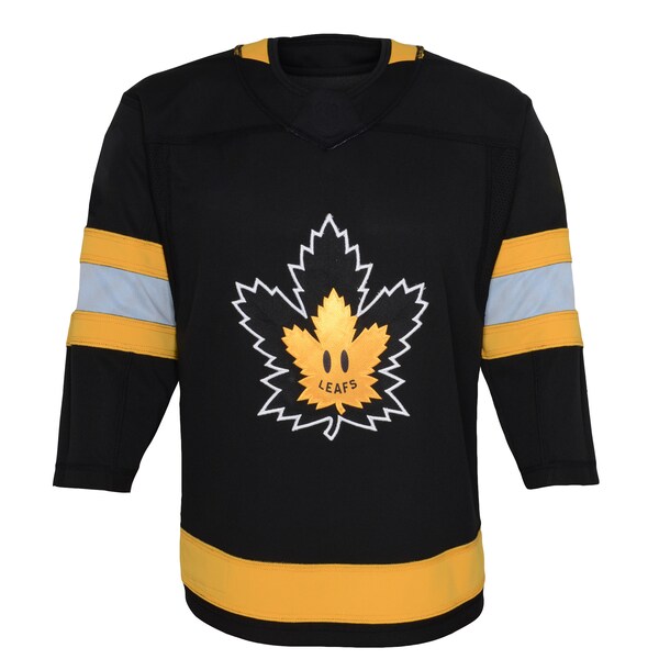 Toronto Maple Leafs Youth Alternate Premier Team Jersey - Black - Image 3