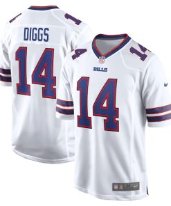 Stefon Diggs Buffalo Bills Nike  Game Jersey - White/Royal
