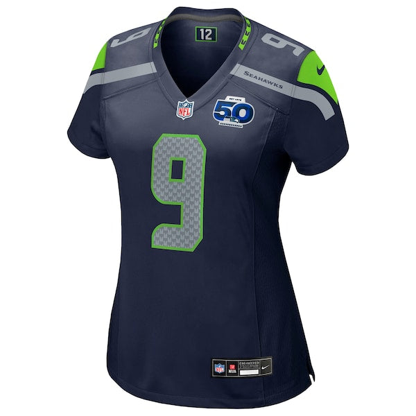 Kenneth Walker III Seattle Seahawks Nike Women's 50th Season Game Jersey - College Navy/Royal - Image 3