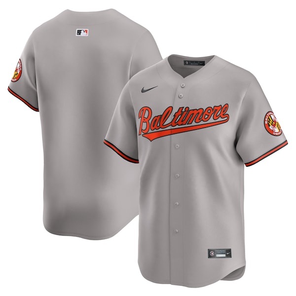 Baltimore Orioles Nike Road Limited Jersey?ยจC Gray