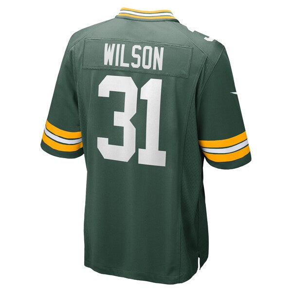 Emanuel Wilson Green Bay Packers Nike Game Jersey - Green - Image 4