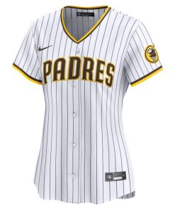 Alternative view of San Diego Padres Nike Women's #1 Mom Home Limited Jersey - White