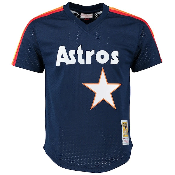 Craig Biggio Houston Astros Cooperstown Mesh Batting Practice Jersey - Navy - Image 2
