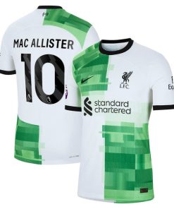 Alexis Mac Allister Liverpool Nike 2023/24 Away Authentic Player Jersey - White/Red