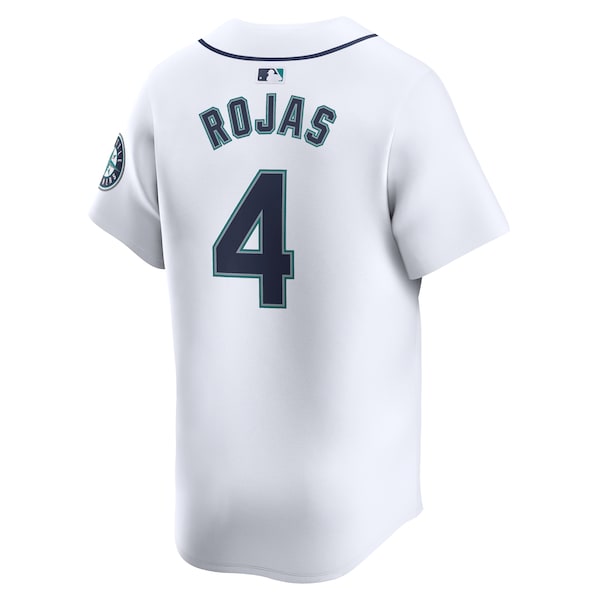 Josh Rojas Seattle Mariners Nike Home Limited Player Jersey - White - Image 3