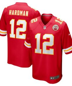 Mecole Hardman Kansas City Chiefs Nike  Game Jersey -  Red