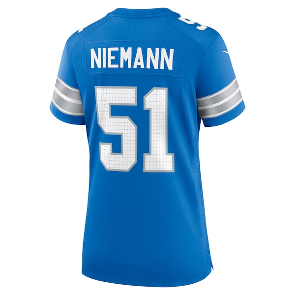 Ben Niemann Detroit Lions Nike Women's Team Game Jersey - Blue - Image 3
