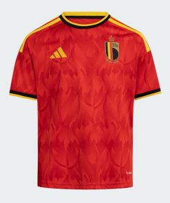 Alternative view of Belgium National Team adidas Youth FIFA x World Cup 2026 Home Replica Jersey - Red